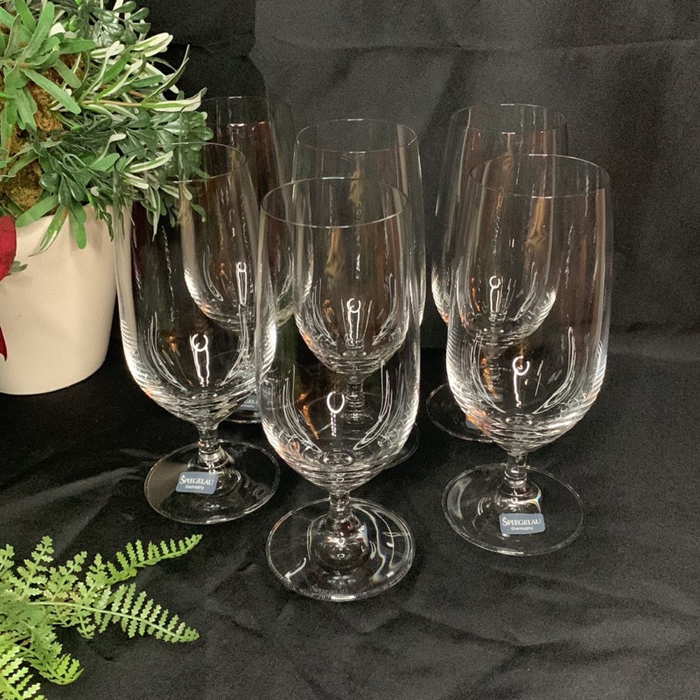 Set of 6 NIB SPIEGELAU 13oz Beer / iced beverage glasses - Picture 4 of 14